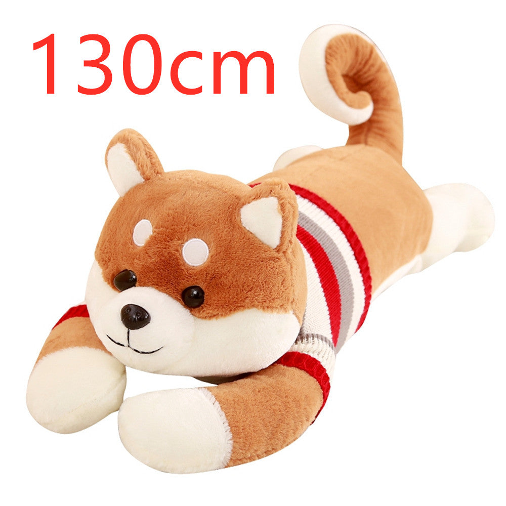 Cute Plush Dog Doll Pillow Toy for Girls