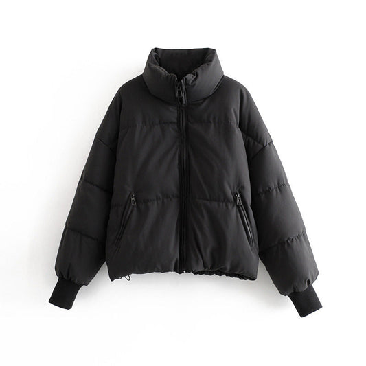 Casual Loose Women's Cotton Jacket for Fall/Winter