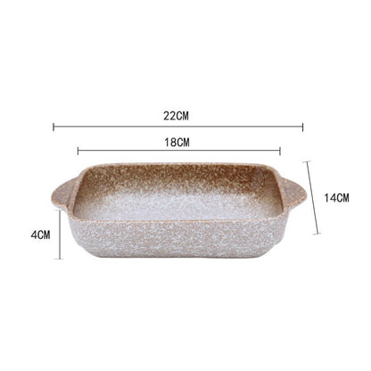 Creative Ceramic Baking Bowl for Microwave Use
