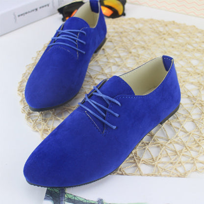 Trendy Multicolor Pointed Toe Women's Flats