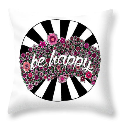 Nordic Style Black and White Velvet Pillow Covers