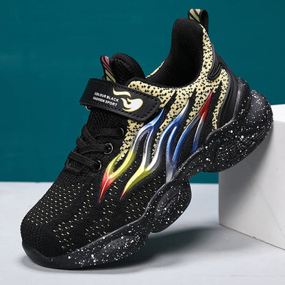Boys' Sports Casual Shoes - Children's Rubber Training Shoes