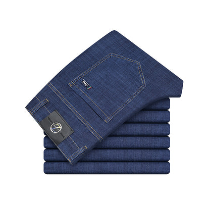 Fashion Casual Straight Leg Pants for Young Men