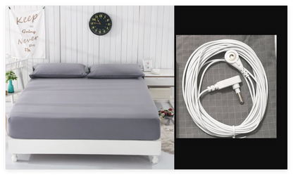 Grounding bed sheets