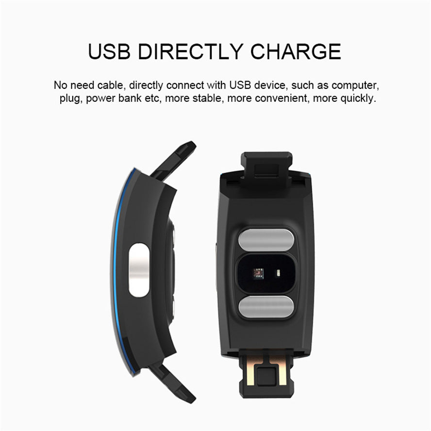 P3 Color Screen Smart Bracelet with Heart Rate & ECG