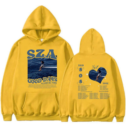SZA SOS Good Days Hoodie 2023 Concert Tour