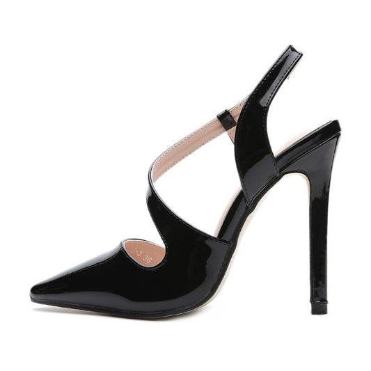 2019 Summer Fashion Pointed Toe High Heel Sandals