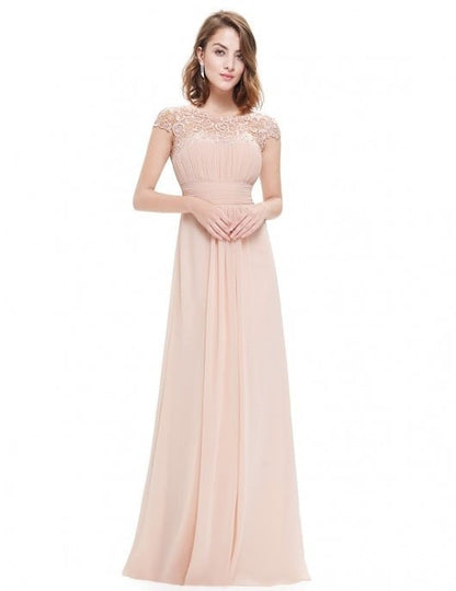 Elegant Backless Lace Maxi Dress for Women