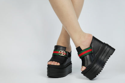 High Heels Thick Sole Wedge Shoes for Summer