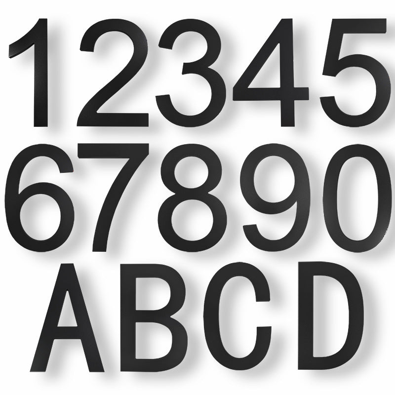 Acrylic Floating House Number