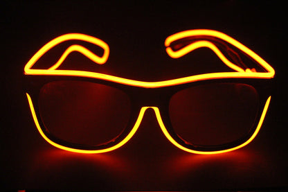 New LED Glow Glasses, EL Light-Up Toy Glasses