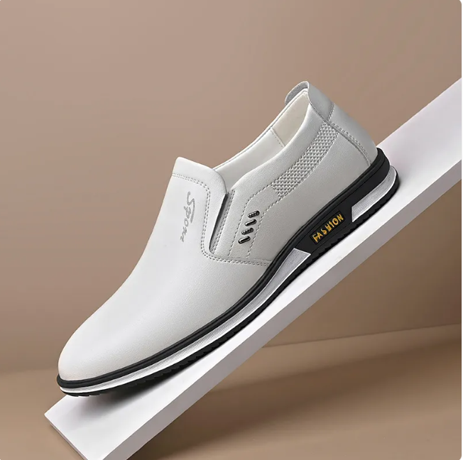 Men's Breathable Leather Casual Shoes