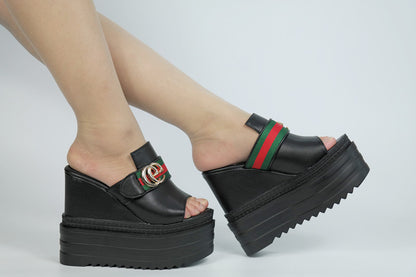 High Heels Thick Sole Wedge Shoes for Summer