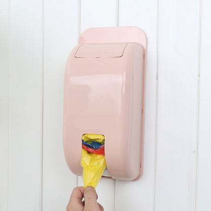 Wall-Mounted Plastic Storage Box for Food Bags