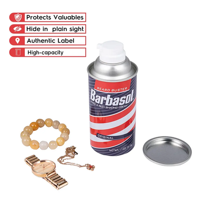 Barbasol Can Diversion Safe - Discreet Diversion Can Safes to Stash money, jewelry, and other small Valuables
