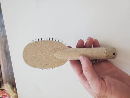 Tan Hair Brush Diversion Safe - Secret compartment to hide your valuables