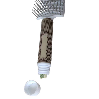 Hair Brush Diversion Safe - Discreet Stash Spot for Hiding Money & Valuables