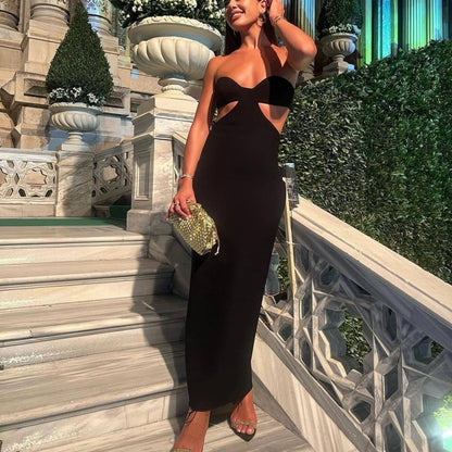 Elegant Off-the-Shoulder Slimming Bandage Dress