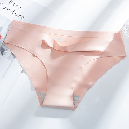 New Women's Ice Silk Seamless Breathable Underwear