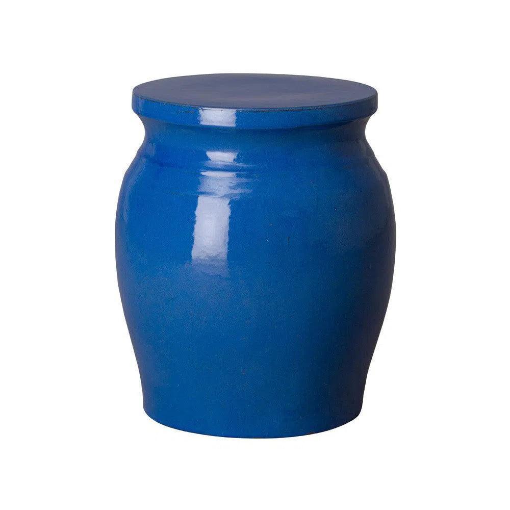 22 in. Koji Ceramic Outdoor Garden Stool