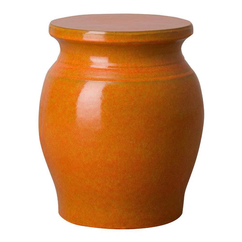 22 in. Koji Ceramic Outdoor Garden Stool