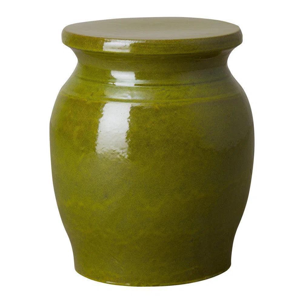 22 in. Koji Ceramic Outdoor Garden Stool