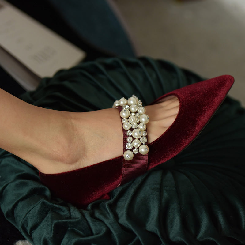 Beautiful Mary Jane Strappy Flats - Vintage Style Shoes