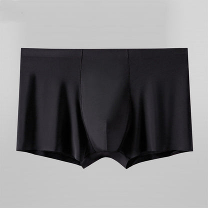 Comfortable and Breathable Men's Elastic Boxer Shorts