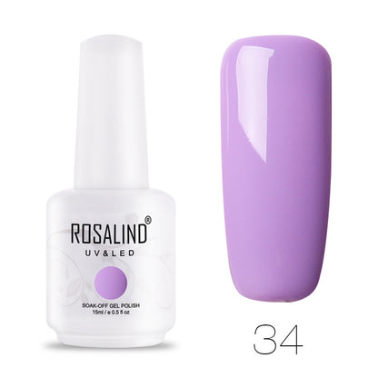 Solid Color UV Nail Gel 15ml