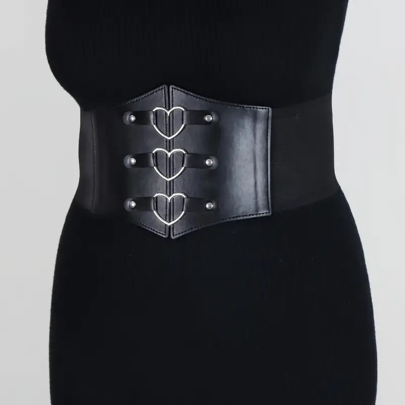 Plus Size Wide Waist Belt for Dresses and Suits