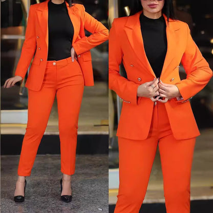 2023 Women's Casual Fashion Suit Set for Work