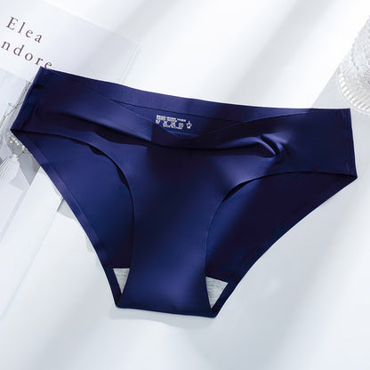 New Women's Ice Silk Seamless Breathable Underwear