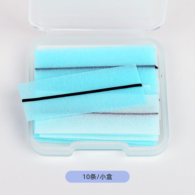 Waterproof Self-Adhesive Eyelash Glue Strips (10 Pack)