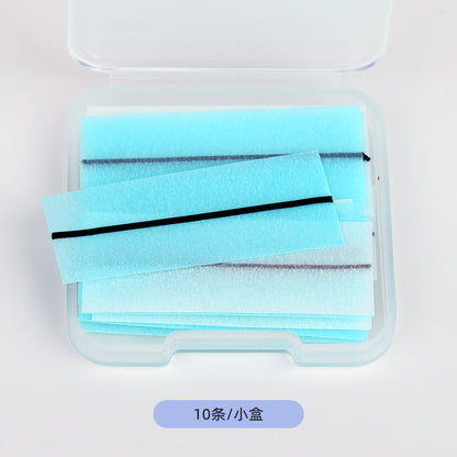 Waterproof Self-Adhesive Eyelash Glue Strips (10 Pack)