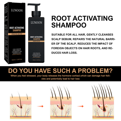 Home Men And Women Fashion Simple Dense Hair Shampoo