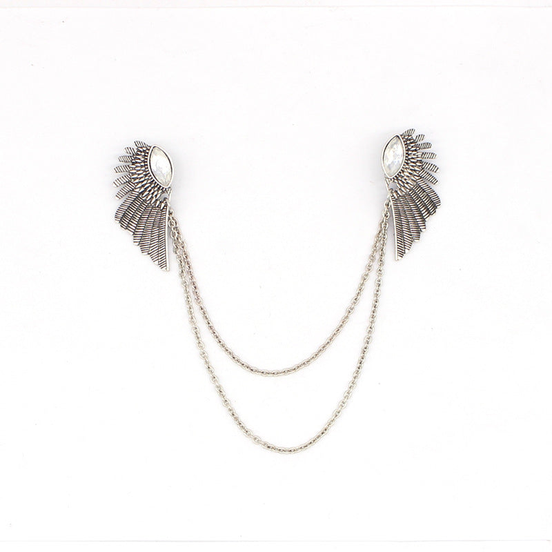 Angel Wings Brooch for Shirts and Suits Accessories