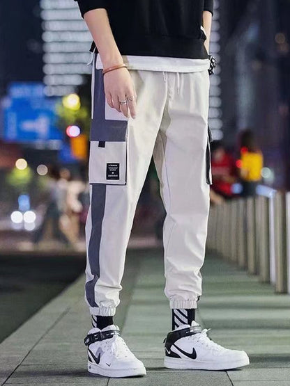 Men's Baggy Straight-Leg Casual Fashion Pants