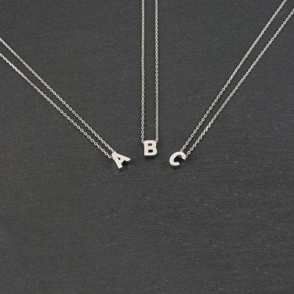 Simple Alphabet Necklace with 26 Letters