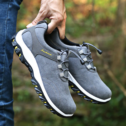 Men's Waterproof Outdoor Hiking Shoes - Non-Slip Design