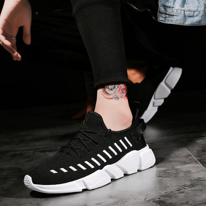 Knitted Casual Sneakers and Skate Shoes