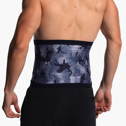 Men's Camouflage Sauna Sweat Waist Trainer Belt