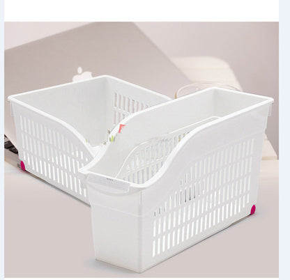 Imported Japanese Kitchen Storage Box with Wheels (Plastic)