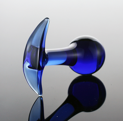 Crystal Glass G-Spot Massager and Anal Plug
