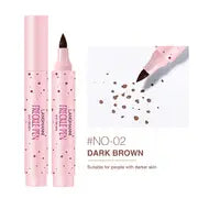 Colorful Waterproof Freckle Pencil for Natural Look