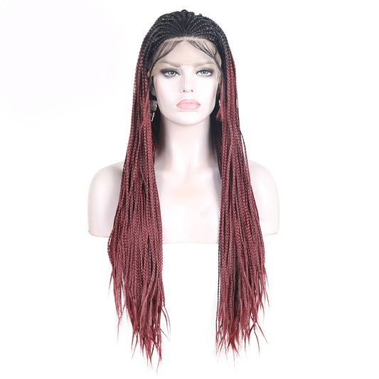 Synthetic Lace Front Wig - African Braids Hairstyle