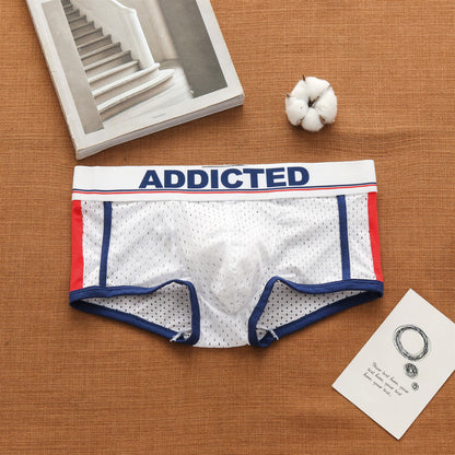 Soft and Breathable Men's Elastic Boxer Shorts