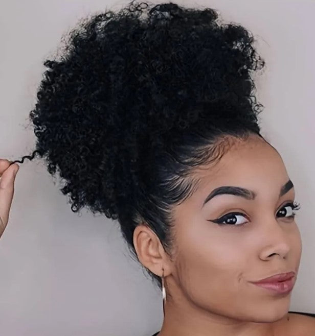 Micro-curly Wig Hair Bag