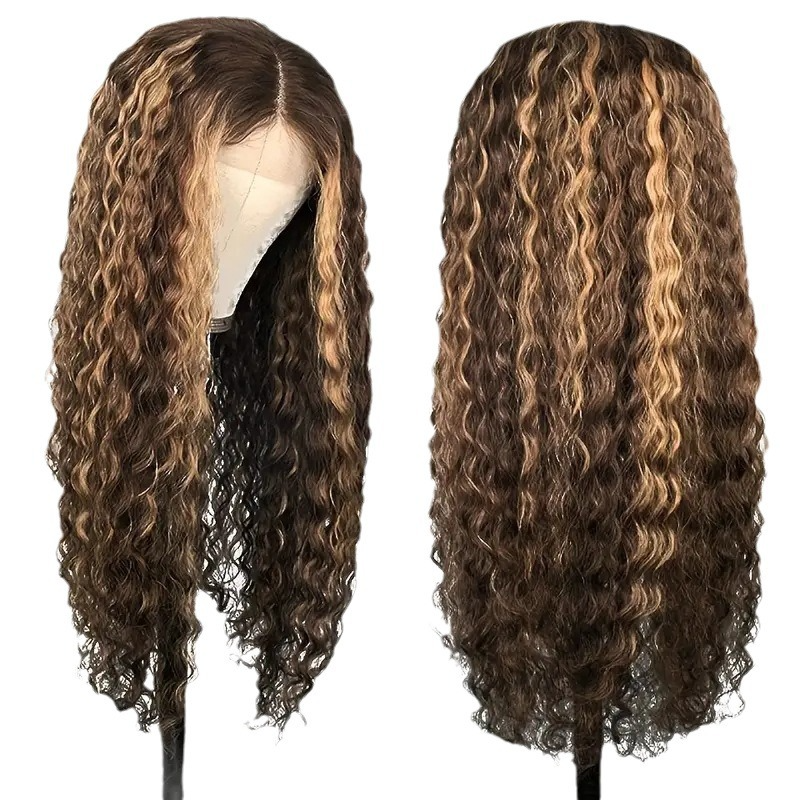Afro Long Curly Wound Tube Wig