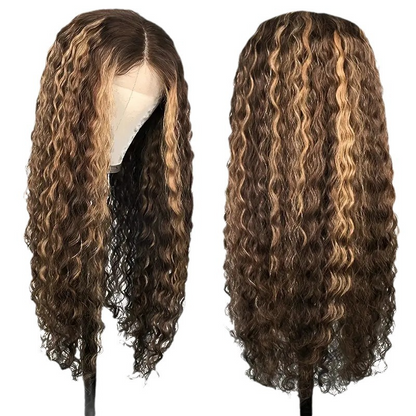 Afro Long Curly Wound Tube Wig