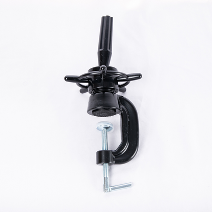 Hairdressing Practice Head with Desktop Stand